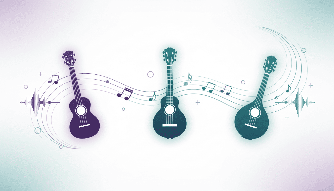 Ukulele, Cavaco e Bandolim