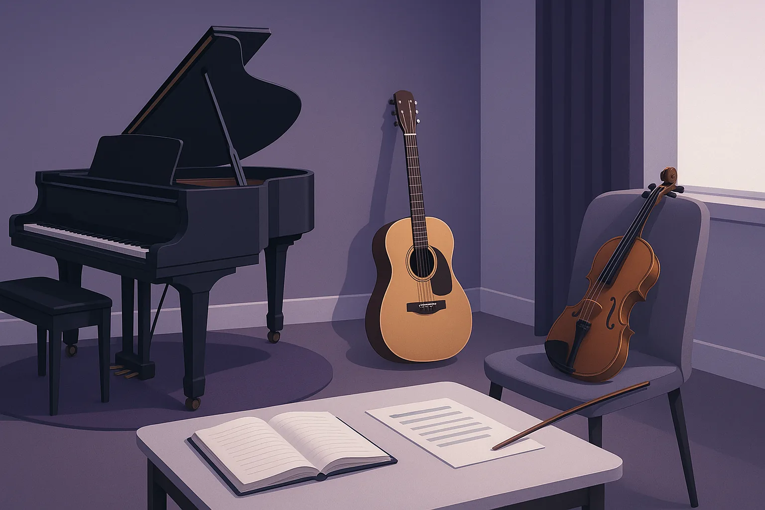metodologia de ensino musical em ambiente acolhedor de escola de musica
