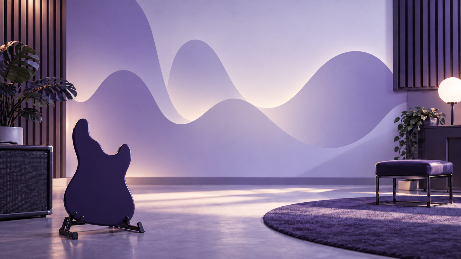 groove no baixo para iniciantes em ilustração editorial da Moraes Music School